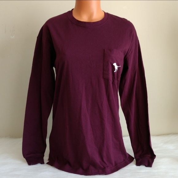 PINK Victoria's Secret Tops - Size M🌺PINK VICTORIA'S SECRET LONG SLEEVE